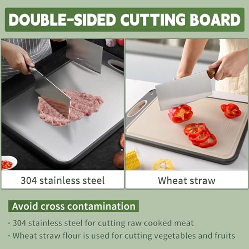 Cutting-Board-Double-SidedLarge-Stainless-Steel-Cutting-BoardsWheat-Straw-Cutting-Boards-for-Kitchenfor-Meat-Veggies-Fruits-with-Easy-Grip-HandleDishwasher-Safe-1-Large Cutting Board Double SidedLarge Stainless Steel Cutting BoardsWheat Straw Cutting Boards for Kitchenfor Meat Veggies Fruits with Easy Grip HandleDishwasher Safe 1 Large