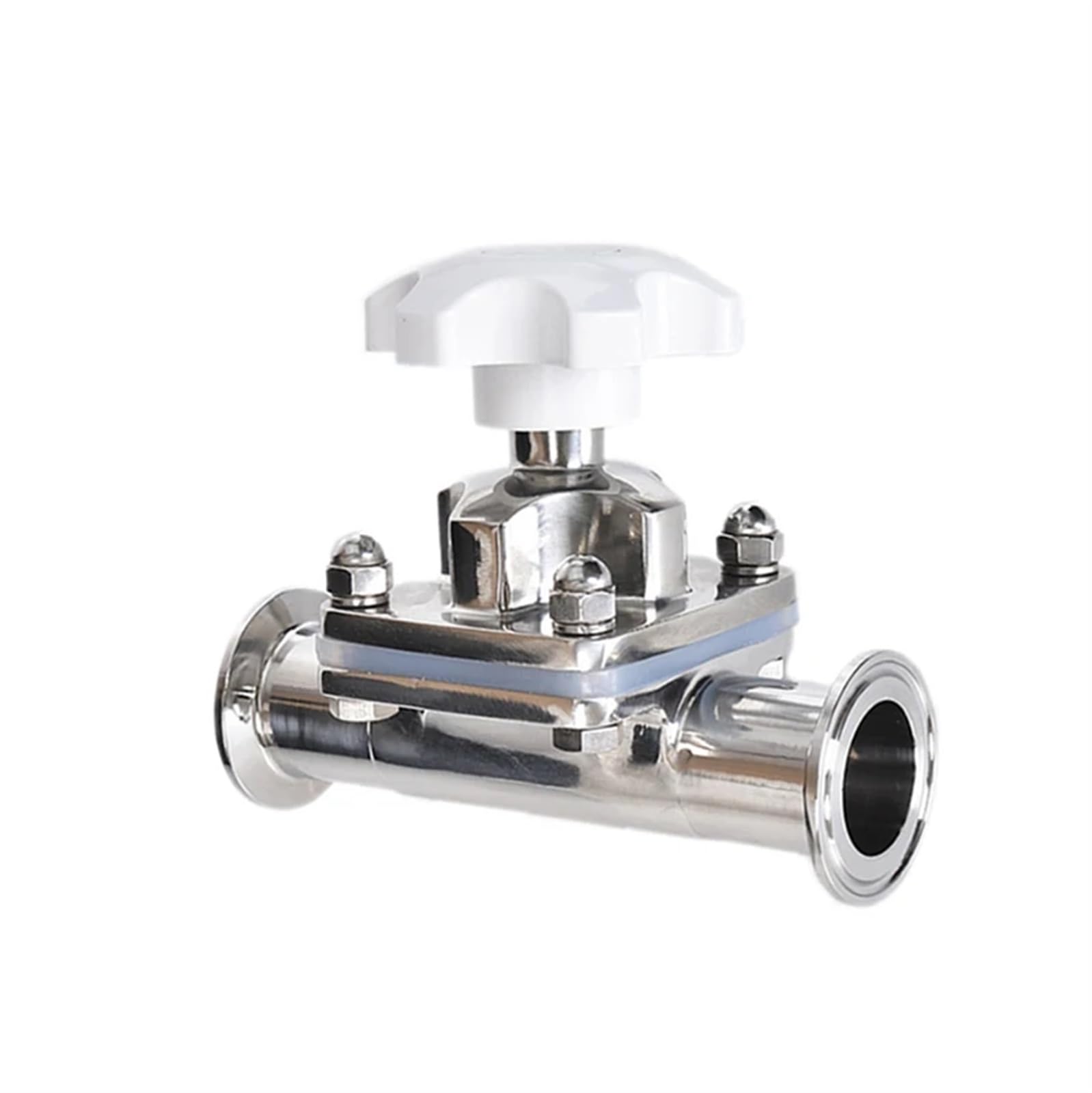 Vanne à membrane 1/2 anti-contamination en acier inoxydable Tri-Clamp