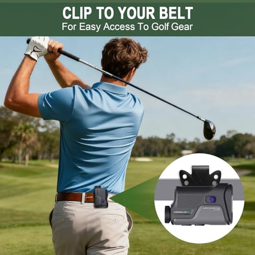 Golracejoy Metal Landing Pads for Golf Bag Accessories for Men with Soft Rubber, Metal Clips for Quick and Easy Access of Golf Bag, Magnetic Golf Towel,Golf Rangefinder,Golf Flask,Golf Speaker - Thumbnail 7