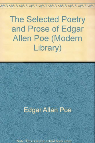 The Selected Poetry and Prose of Edgar Allen Po... B00005WSP5 Book Cover