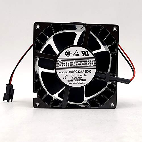 NZNYDNL 8038 24V 0.29A 109P0824A2D03 8cm Aluminum Alloy High Temperature Fan
