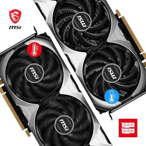 GeForce RTX 4060 Ti VENTUS 3X 16G OC Scheda grafica - RTX 4060 Ti GPU, 16GB GDDR6 (18Gbps/128-bit), PCIe 4.0 - 3 x TORX Fan 4.0 - HDMI 2.1a, DisplayPort 1.4a - Scheda video - Immagine 2