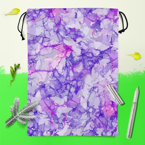 Image of ArtzFolio Bright Purple | Reusable Sack Bag | Bag for Gym, Storage, Vegetable & Travel