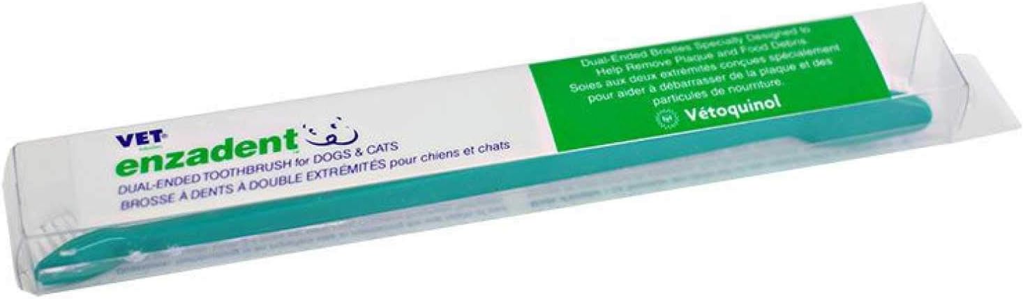 Vetoquinol Enzadent Dual Ended Toothbrush