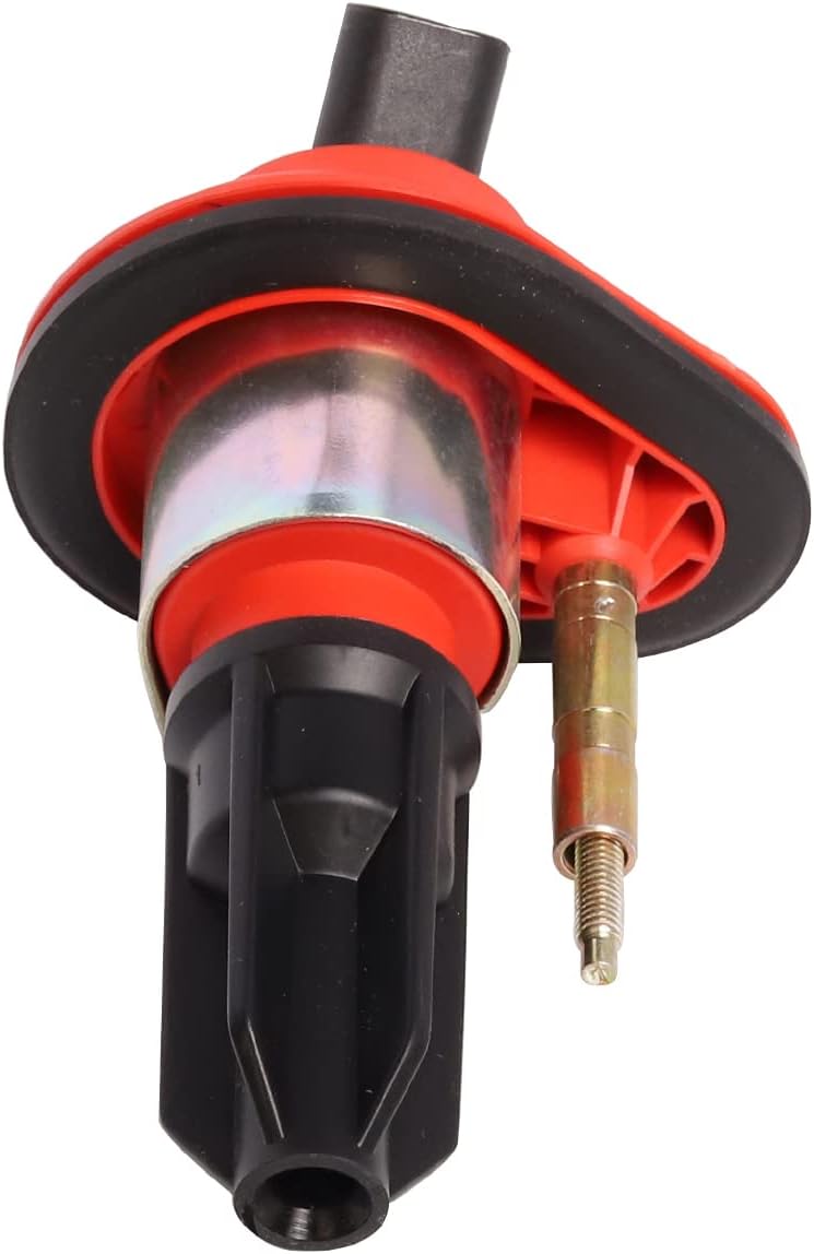 ENA Set of 5 Red Ignition Coil Pack Compatible with Chevy GMC Isuzu Hummer Saab Buick Trailblazer Envoy Rainer Colorado Canyon Ascender i-350 i-370 9-7x H3 2.8L 2.9L 3.5L Replacement for UF303 C1395