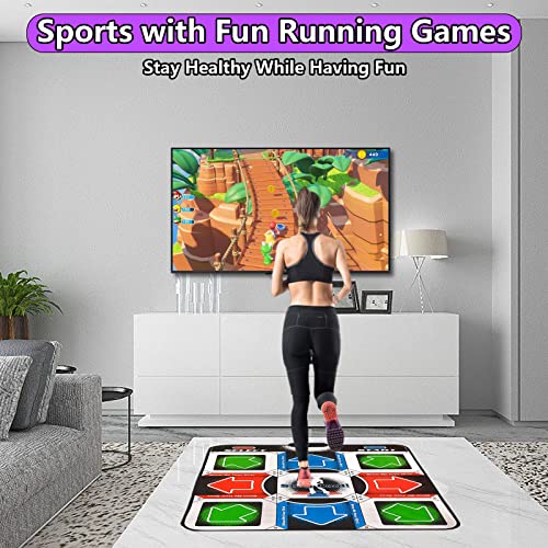 Dance Mat Single Dancing Mats For Kids Adults Musical Electronic Dance Mat Dance Gaming Blanket Dance Step Pad Non-Slip Tv Rca Port 200 Songs 68 Games Gift For Girls Boys #TOP3