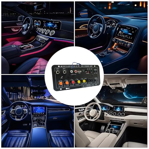 Carte d'amplificateur à haute puissance 12V kit électro avec télécommande audio
