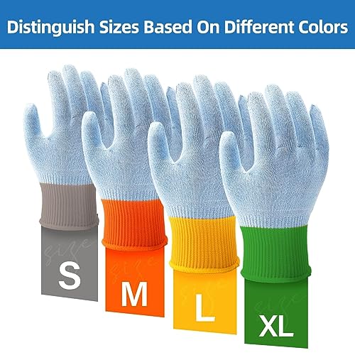 Schwer S 2 Pairs Ansi A8 Cut Resistant Gloves, Food Grade Cut Gloves, Breathable&Lightweight, Kitchen Cut Proof Gloves For Mandolin Slicing, Oyster Shucking And Meat Cutting (L) #TOP1