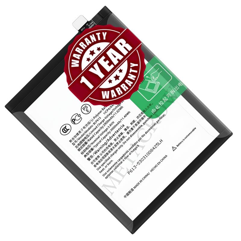 Image of Original BLP613 Battery Compatible for OnePlus 3 - (3000mAh) - 1 Year Warranty JK10