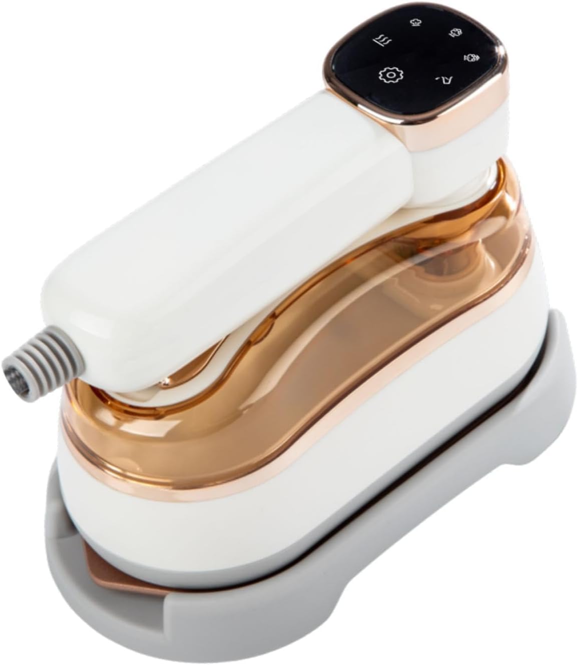 Portable Garment Steamer with 180° Handle for Travel and Dorm Use