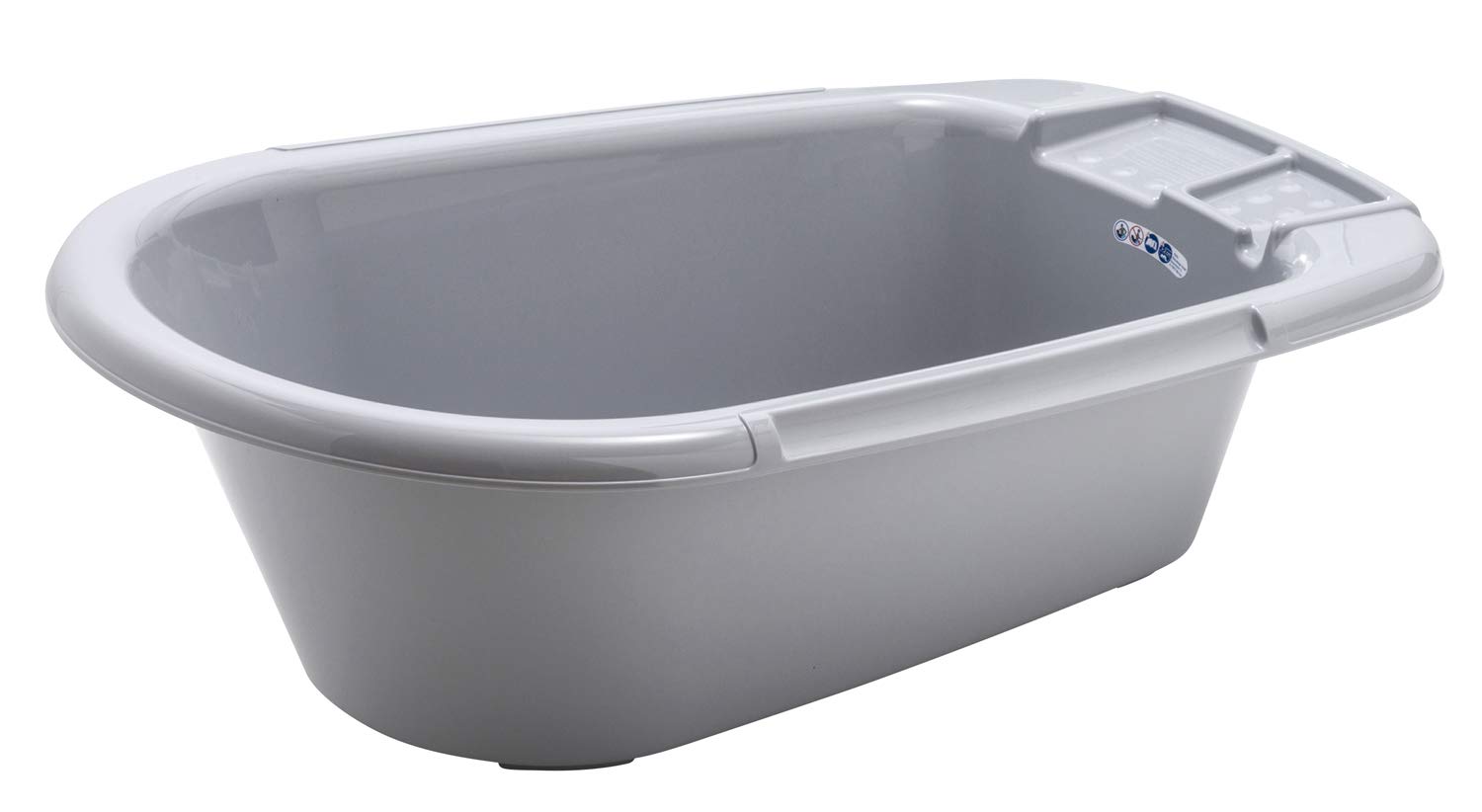 Babydesign Bathtub with Hose, 0-12 Months, Bella Bambina, Stone-Grey, 20020 0286