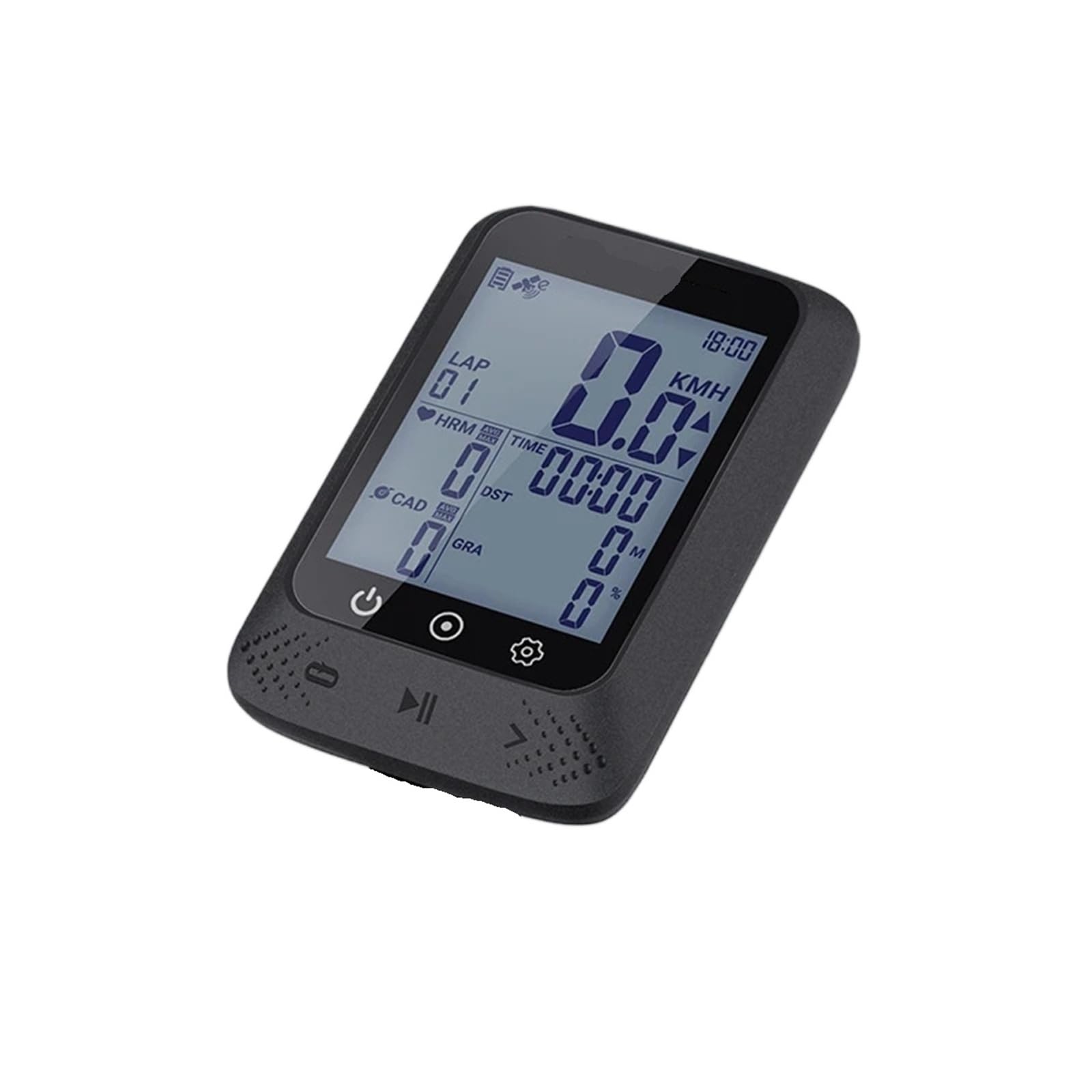 GPS/BDS Computer da bici Senza fili Impermeabile Bluetooth ANT+ Tachimetro Cadenza Contachilometri Bici da strada MTB