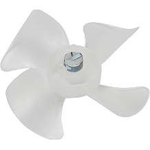 ForeverPRO WPW10445742 Fan Blade and Clip Assembly for Whirlpool Refrigerator W10445742 1-80250-102 4390912 2304687