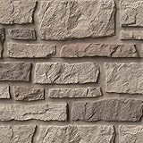 Tando Creek Ledgestone Composite Stone Exterior Siding Panels 1/2 Square (Rocky Mountain Clay)
