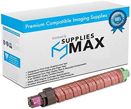 SuppliesMAX Reemplazo compatible para Lanier SP-C830DNSP-C831DN cartucho de tóner magenta (rendimiento de 27000 páginas) (tipo LP-C830HA) (821183)