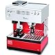 Quick Mill 0835 Retro Kaffeemaschine in Rot