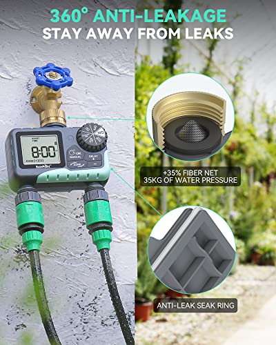 Rainpoint TCRP205NH-B Water Timer For Garden Hose thumb #5