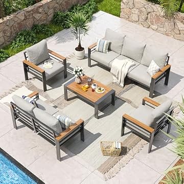 metal outdoor couch set