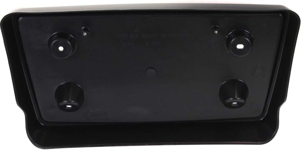 for Cadillac Escalade EXT License Plate Bracket 2007-2013 | Front | Textured Black | Base/EXT/Hybrid Model | GM1068137 | 15941065
