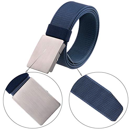 Sportmusies Cut To Fit Nylon Web Belt for Men Military Belts with Flip-Top Buckle2