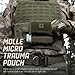 LIVANS Molle IFAK Micro Trauma Pouch, Tactical First Aid Belt IFAK Bag Medical EMT Emergency Survival Med Pouch Small EDC Portable Pack with Tourniquet Hammock for Duty Belt Vest Hunting