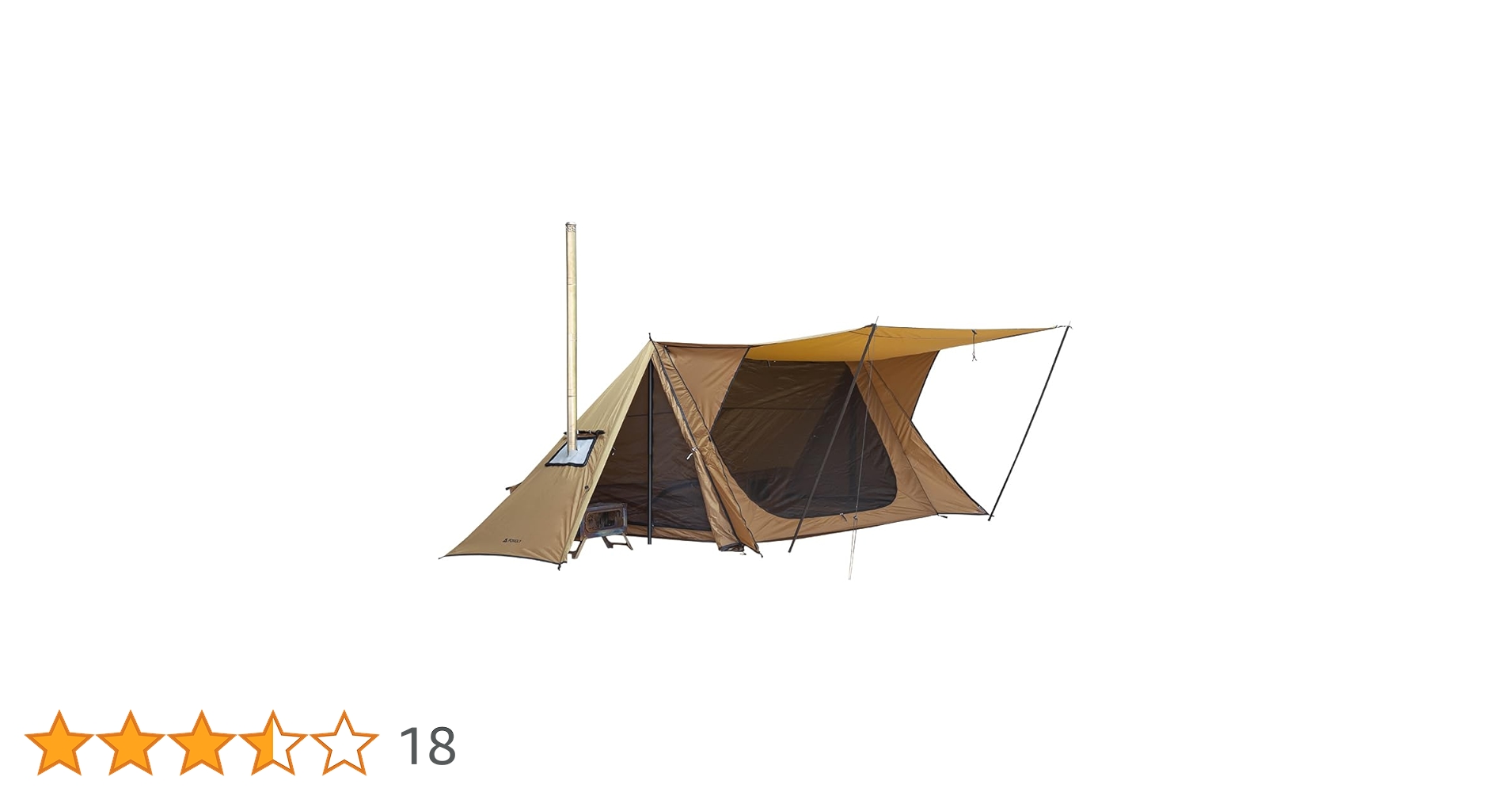 新品未使用 送料無料 POMOLY STOVEHUT 70 パップテントストーブ STOVEHUT 70パップテント| ブッシュクラフター用 4シーズン適用