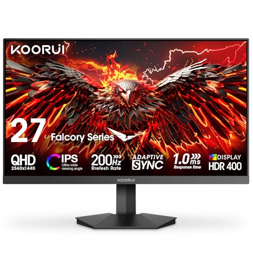 ディスプレイ・モニター本体 Monitor Koorui 240Hz 1ms FHD KOORUI 27