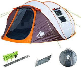 ayamaya Pop Up Tents with Vestibule for 4 to 6 Person - Double