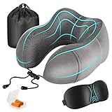 Proteger la vértebra cervical - está diseñada ergonómicamente para apoyar suavemente la cabeza, el cuello y los hombros, haciendo coincidir las curvas de la vértebra cervical. Alivia efectivamente la carga sobre los hombros, la vértebra cervical y el cuello, mitiga la fatiga.