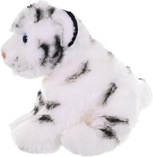 Miniatura 5 de Wild Republic Peluche de tigre blanco, animal de peluche, regalos para niños, peluches, de 8 pulgadas, multicolor