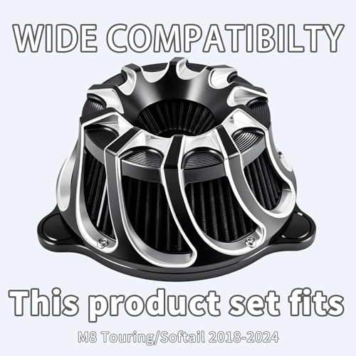 TIKGETUP 2Pc M8 Air Cleaner Kit