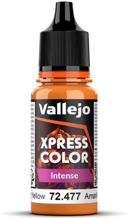 Vallejo - Xpress Color | Intense Monastic Green 18 ml (0.6 fl.oz.) | Speedy Application and Drying | Vibrant and Saturated Tones