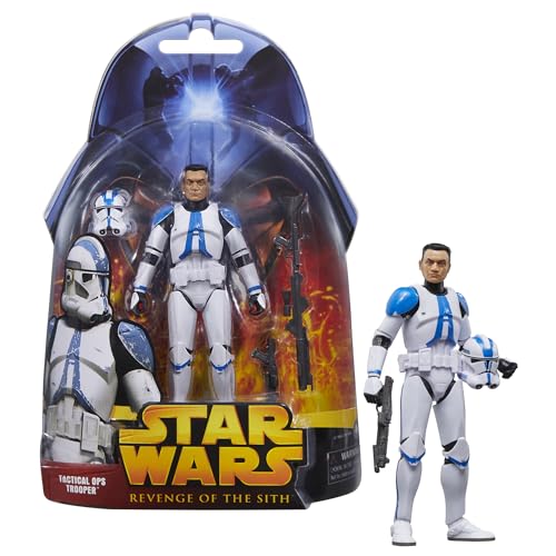 Star Wars The Black Series Tactical Ops Trooper, Revenge of the Sith 20th Anniversary Collectible 15-cm Action Figure - Image 2
