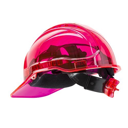 Portwest Pv60 Peak View Lightweight Ratchet Vented Hard Hat Pink #TOP2