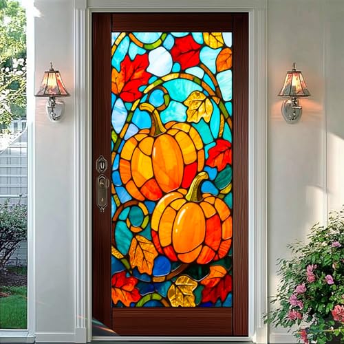 Película decorativa para ventana efecto vitral 17.7x39.3 pulgadas miniatura 6