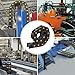 Qimoo 39.3 inch Plastic Drag Chain Cable Carrier, 1m Open Type Wire Drag Chain Cable Carrier R75 45 * 50mm Cable Drag Chain for CNC Router Electronic Industrial Machine
