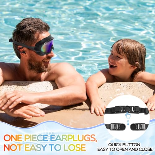 Kanayu 6 Pcs Adult Swim Goggles Bulk,Bright Colors by Kanayu - Image 6