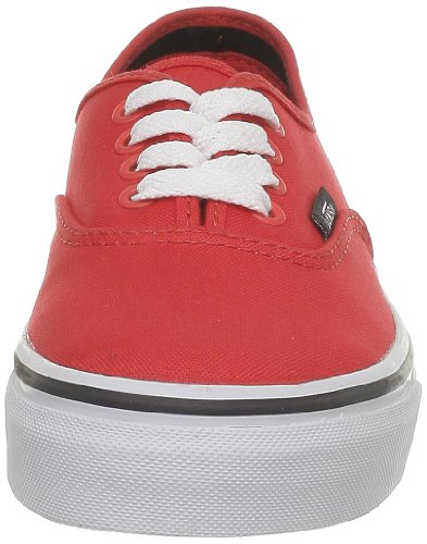 Image of Vans Boys' Girls' Authentic Sneakers Red Size: 6.5