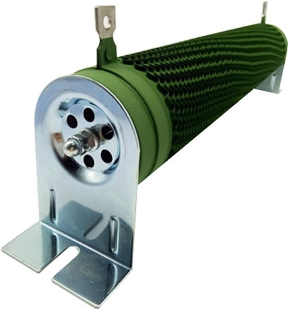 1PC Power Coated corrugated Wire-wound Resistor 5% Fixed Type Tubular Shaped Pipple Winding Resistor 20W 100W 300W -1000W(3R(保健品),600W)