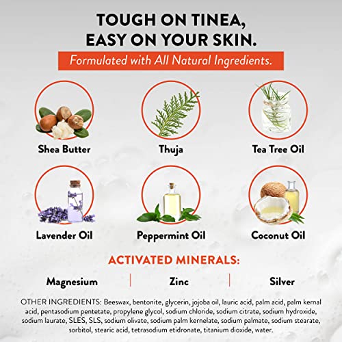 Jock Itch Soap by Terrasil Antifungal Cleansing Soap Bar for The