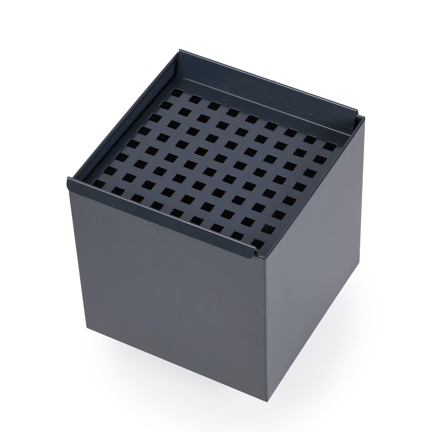 Wasserkasten Anthrazit RAL 7016 - 200x200 Mm Mit Laubschutzgitter