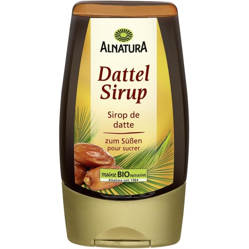 ALA NATURAA Sirop De Datte Bio 180Ml - Le secret sucré des aliments sains - Produit de qualité alimentaire. - Le Lot De 4