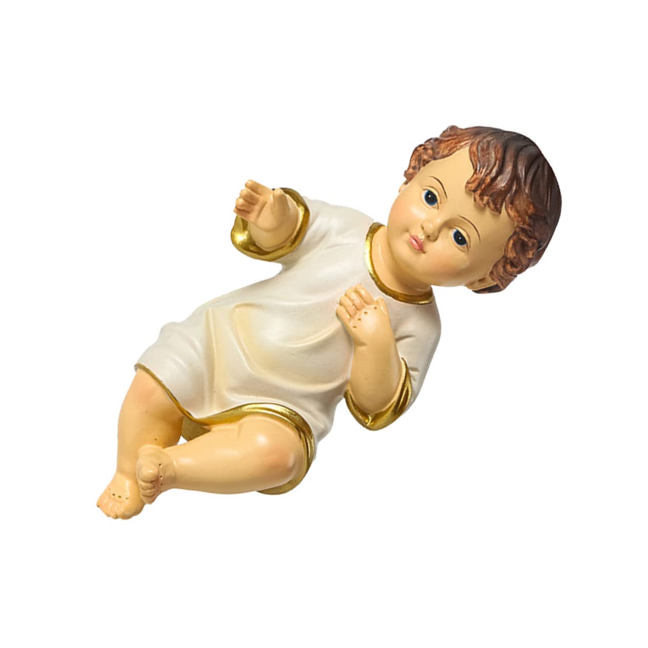 Cabilock 8 Piezas Religiosas Santo Niño Adorno Jesús Bebé Kit Decoración De La Puerta Jesús Religioso Natividad Niños Al Aire Libre Decoraciones De Navidad Decoración del Hogar