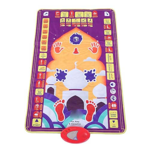 Tapis éducatif enfants Jiawu interactif multilingue pour éveil - 8