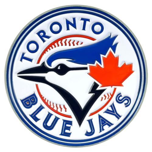 FANMATS 26741 Toronto Blue Jays 3D Color Metal Emblem, Diecut Team Logo Auto Emblem