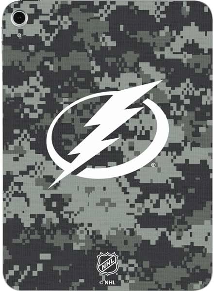 Skinit Decal Tablet Skin Compatible with iPad 11th Gen (2025) - Officially Licensed NHL Tampa Bay Lightning Camo Design