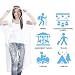 ODSPTER Regenponcho - Regencape Einmal für Damen und Herren 6 Stück Regen Ponchos - Einweg Regenponcho mit Kapuze Für Festival Wandern, Camping, Konzerte Festival