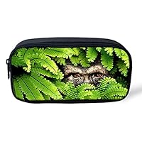Showudesigns Astuccio Portamatite Per Bambini Con Animali - Capiente, In Poliestere, Multiuso Per Scuola E Trucchi, Gatto Medio - 3