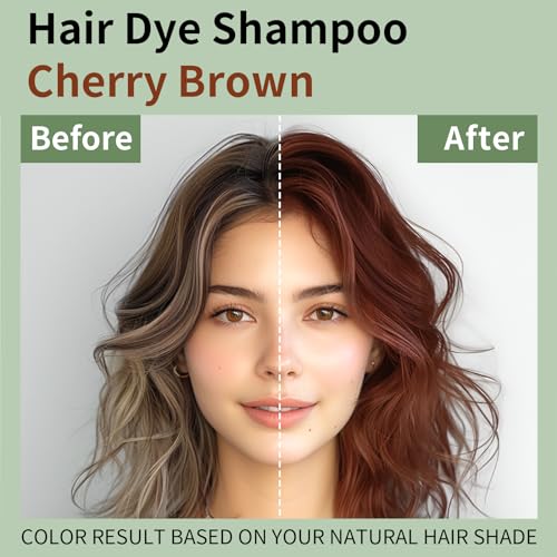 Champú Tinte para Cabello Cherry Brown 500 ml miniatura 2