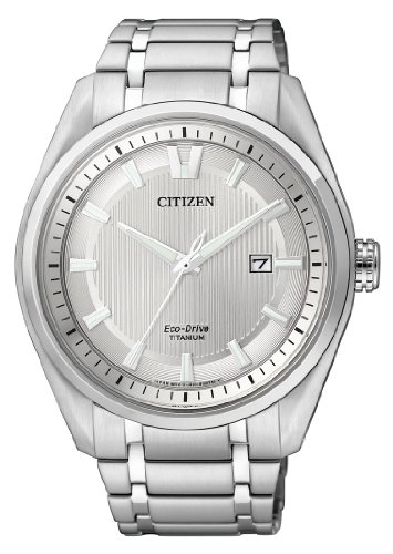 Preisvergleich Produktbild Citizen Herren Analog Quarz Uhr mit Titan Armband AW1240-57A
